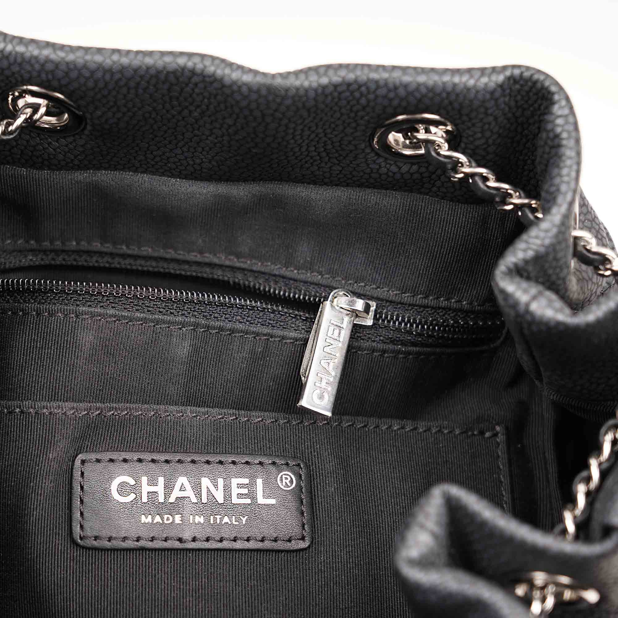 Drawsting Chain Bucket Bag image