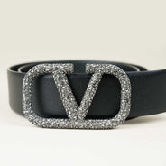 V-Logo Rhinestone Belt thumbnail image