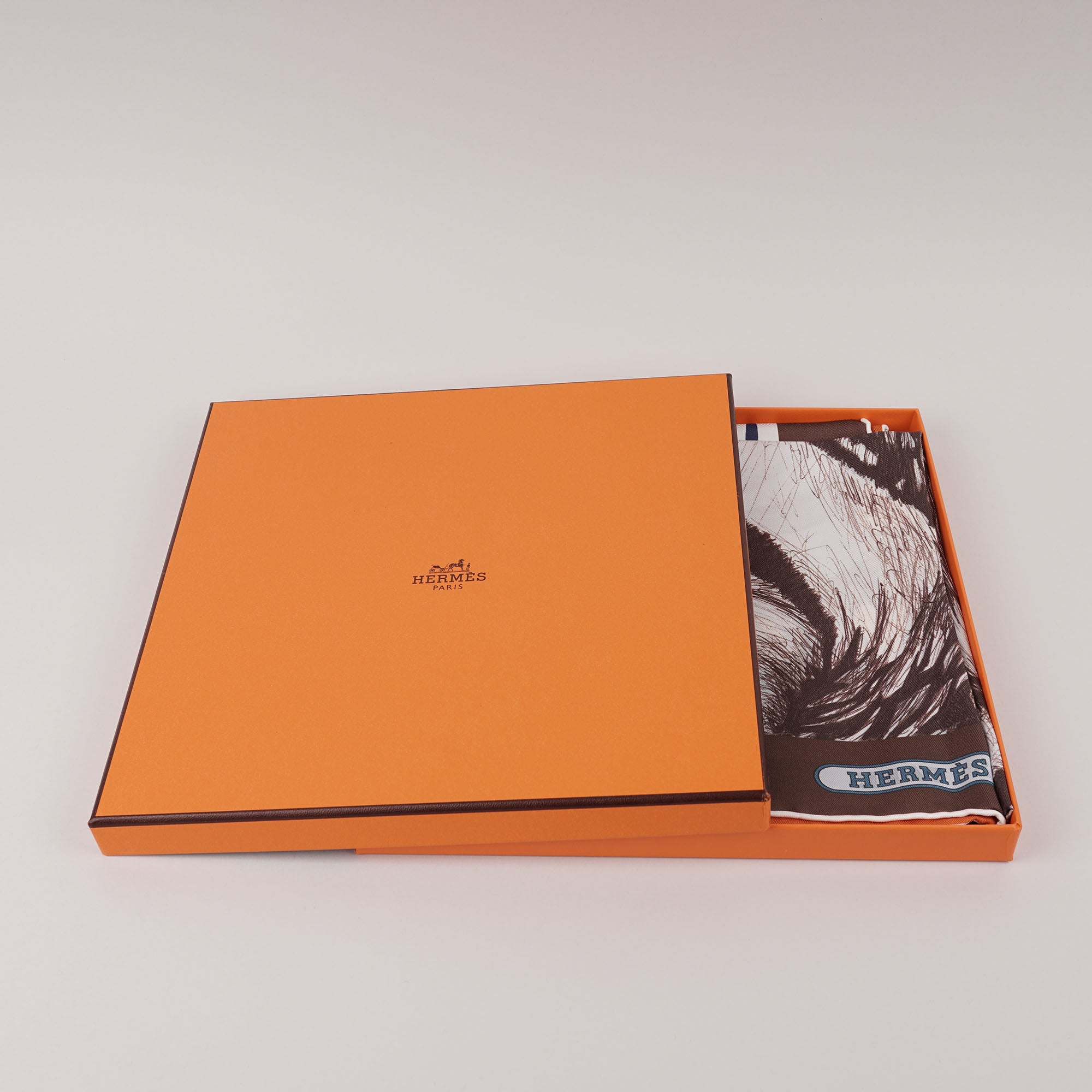 Comme De Pegase Silk Scarf 90 image