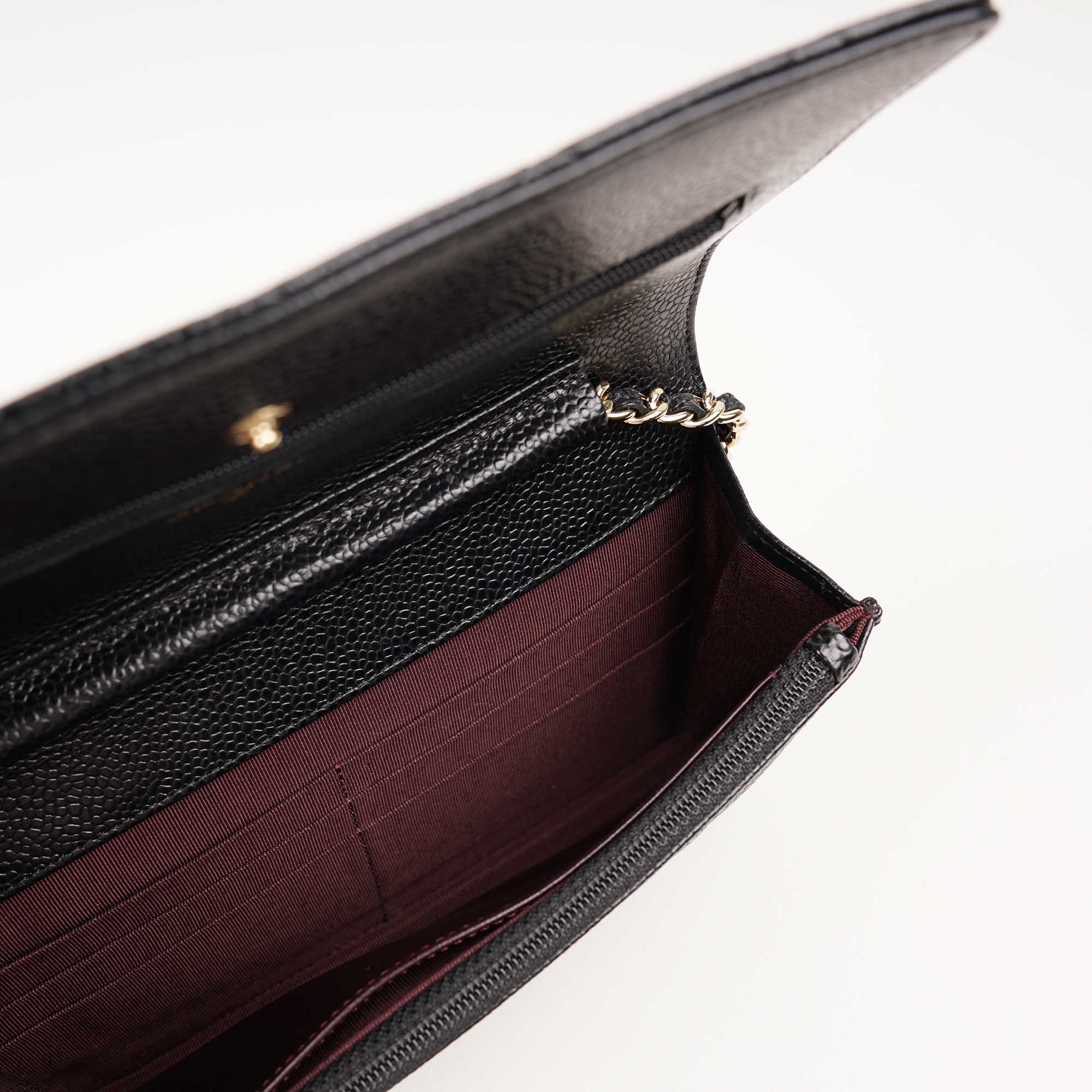 Chanel Wallet on Chain Black Caviar Leather image