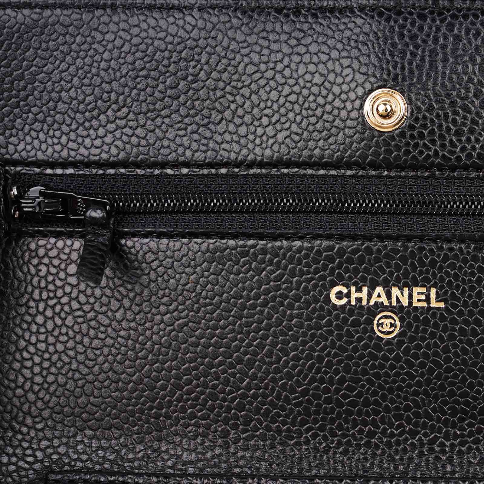 Chanel Wallet on Chain Black Caviar Leather image
