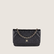 Chanel Wallet on Chain Black Caviar Leather thumbnail image