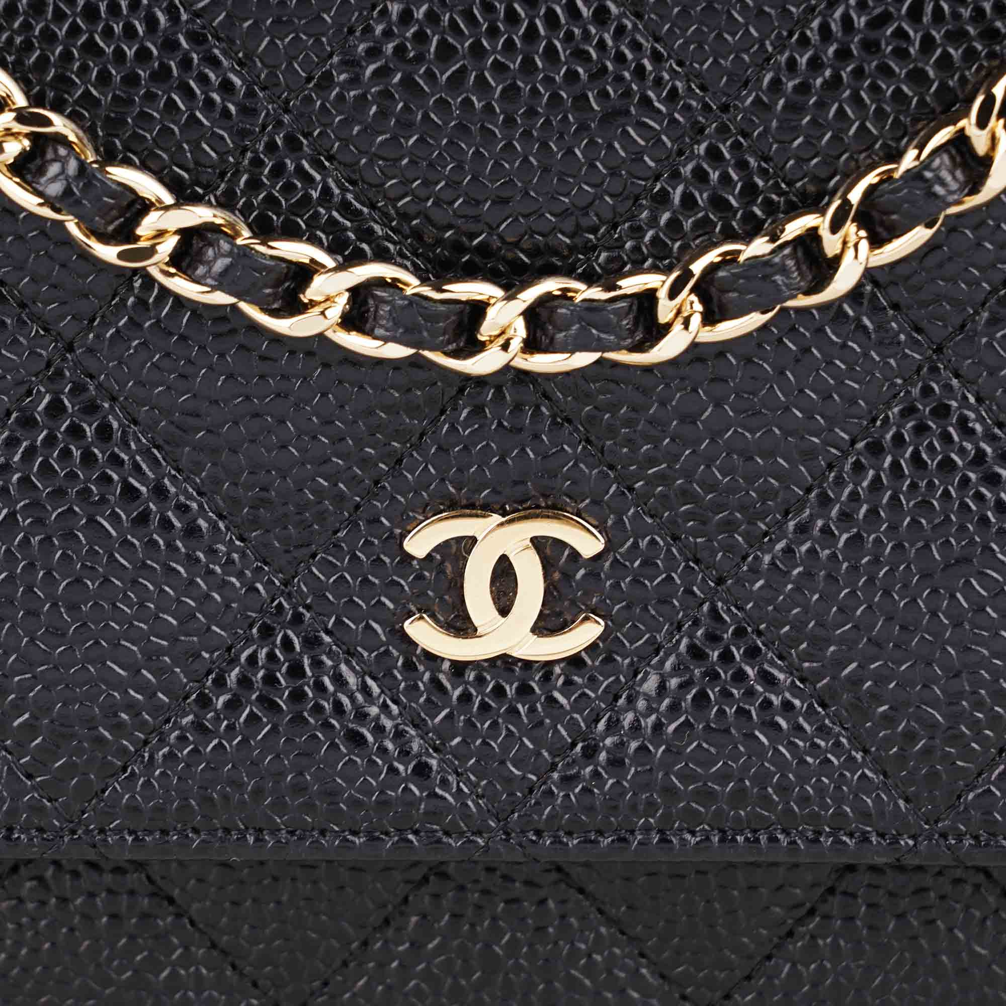 Chanel Wallet on Chain Black Caviar Leather image