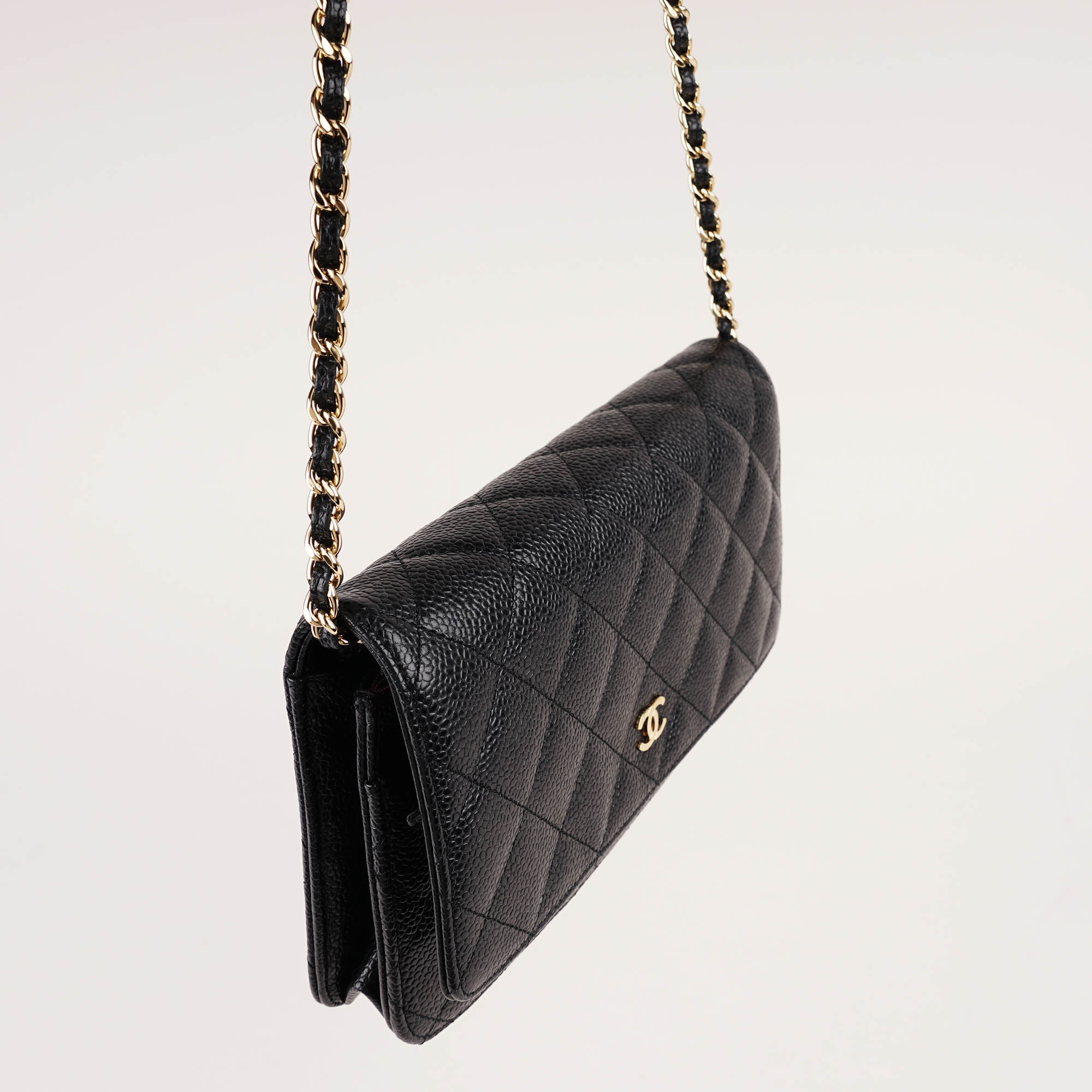 Chanel Wallet on Chain Black Caviar Leather image