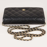 Chanel Wallet on Chain Black Caviar Leather thumbnail image