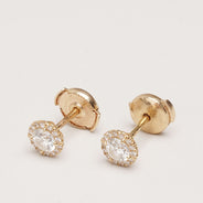 Soleste Rosegold Diamond Earrings .60 Carat thumbnail image