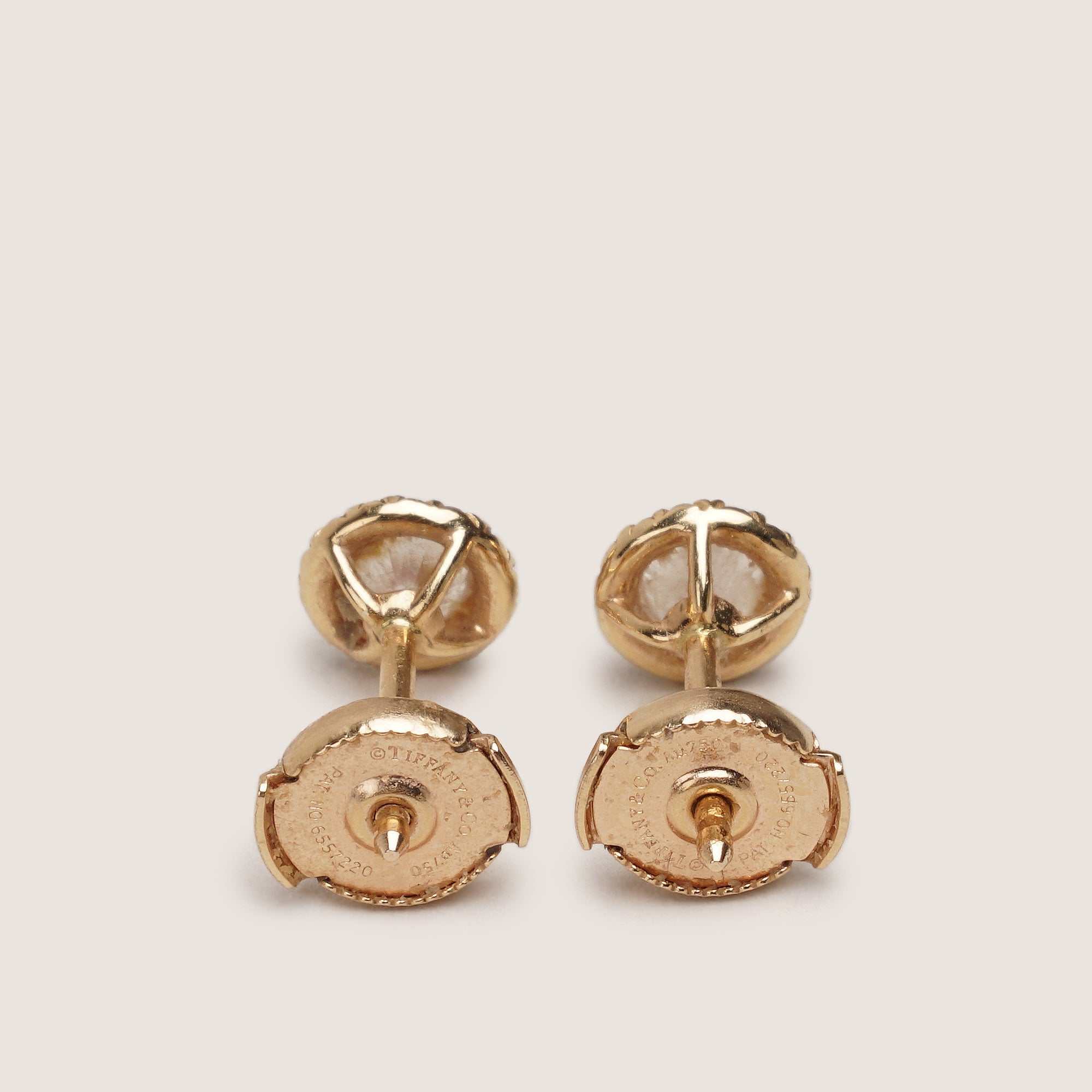 Soleste Rosegold Diamond Earrings .60 Carat