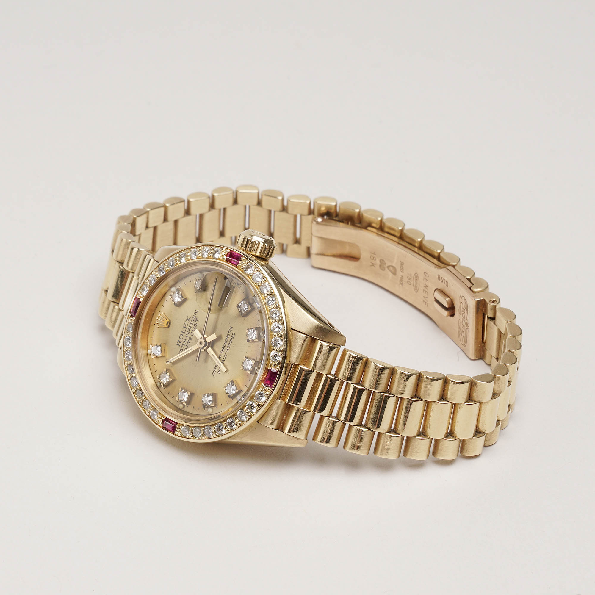 28mm Lady Datejust 18k Gold Diamond image