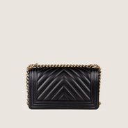 Old medium Chevron Boy Flap Bag thumbnail image