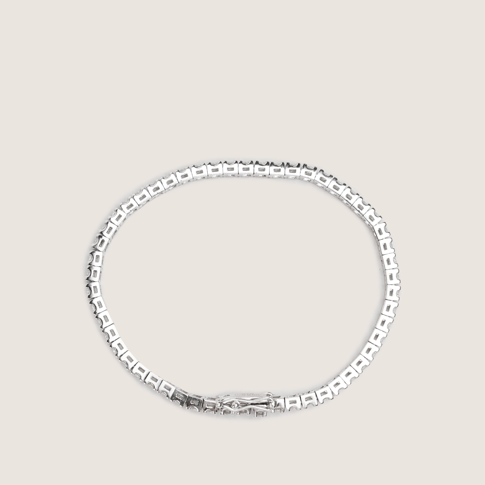 Tennis Bracelet 18k White Gold & 1,86ct Diamonds image