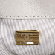 Chanel Small 19 Flap Bag Grey Leather thumbnail image