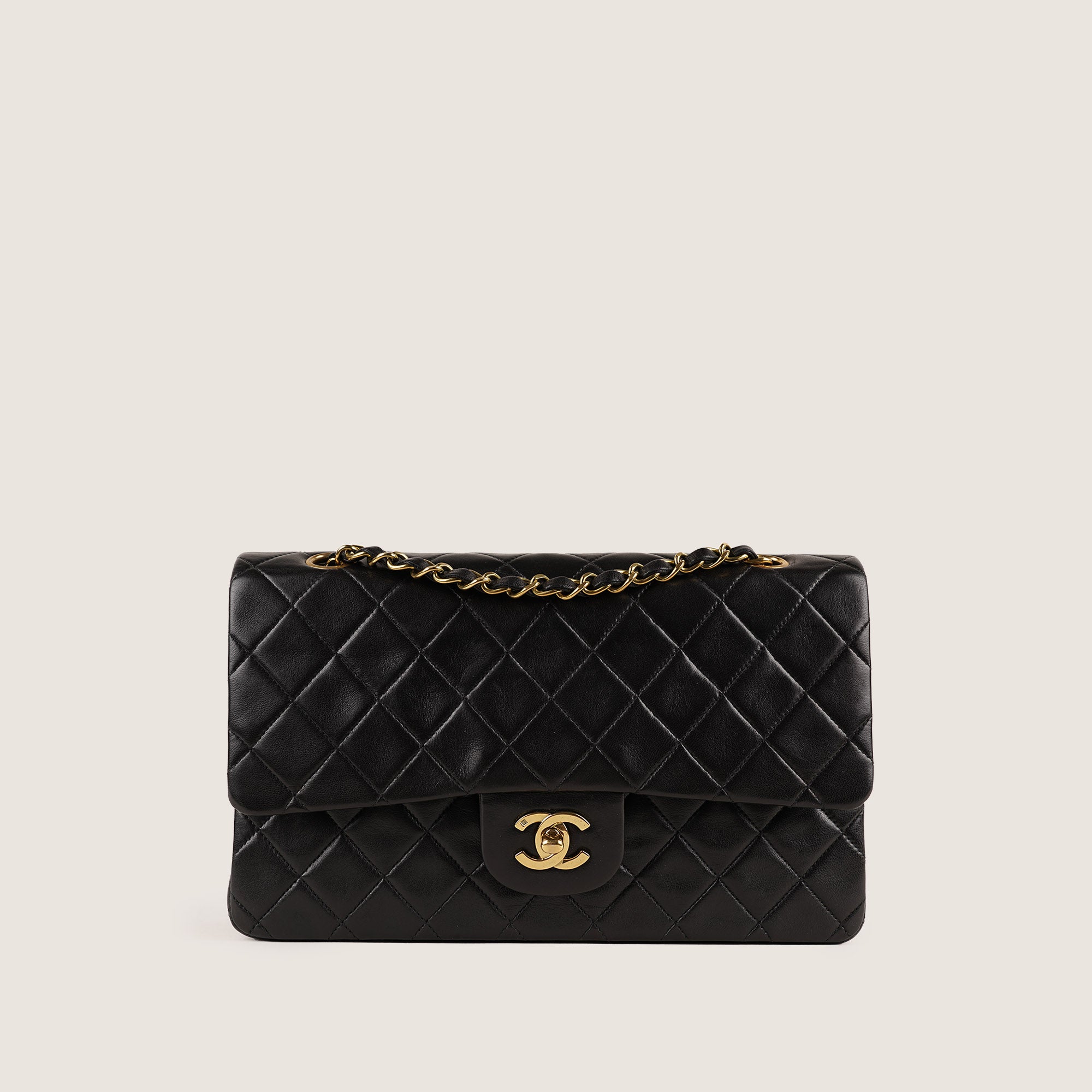 Classic Medium Vintage Double Flap Bag