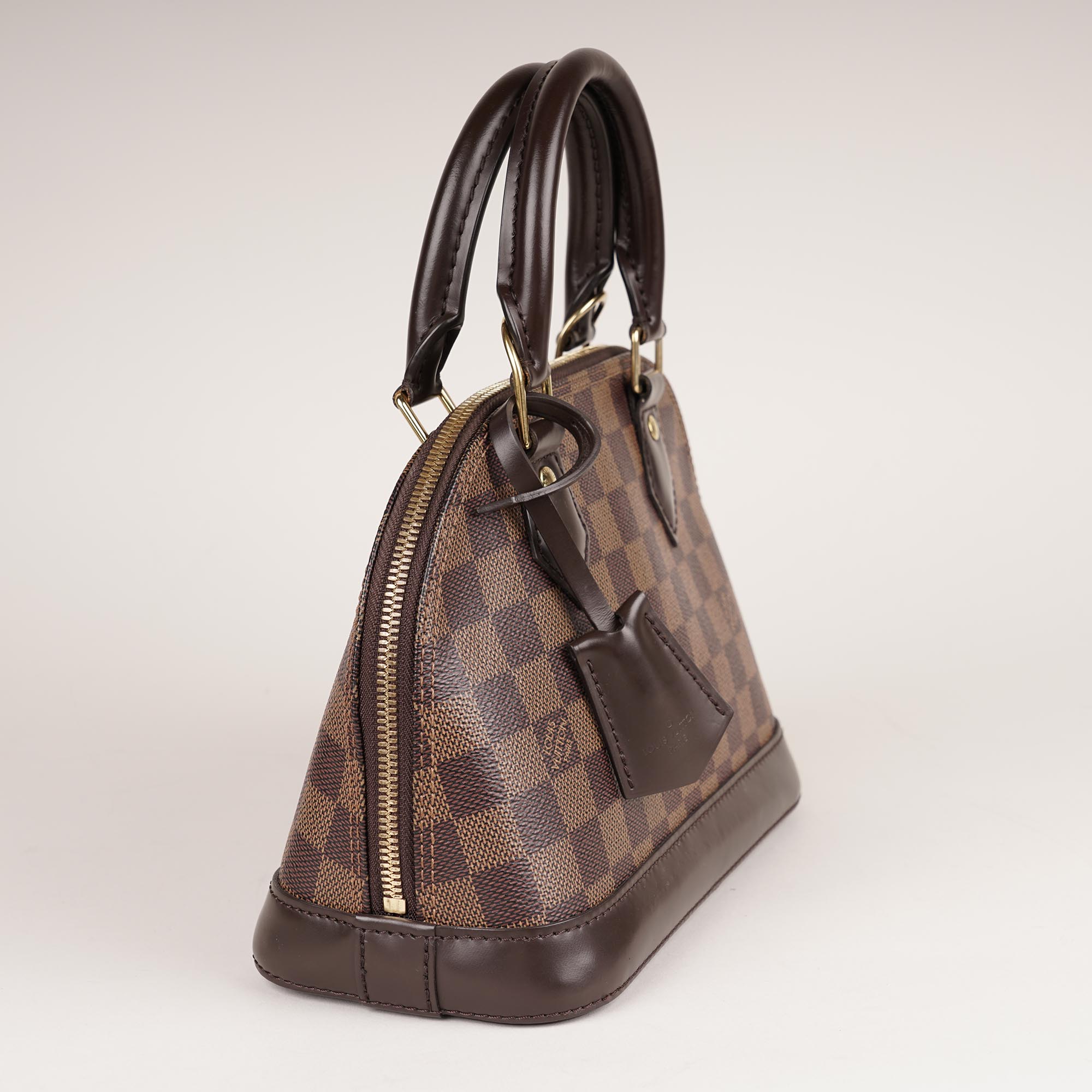 Alma BB Top Handle Damier image