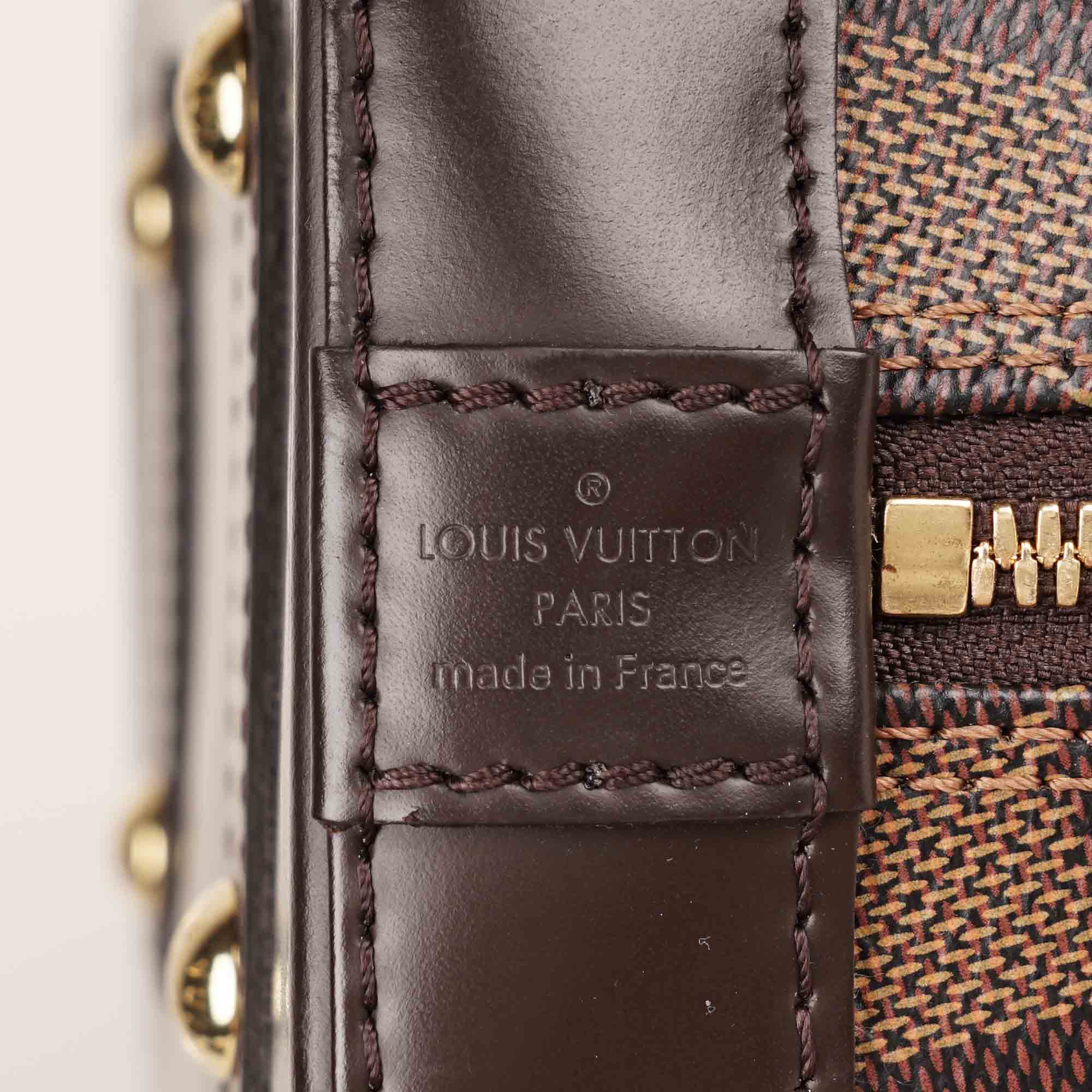 Alma BB Top Handle Damier image