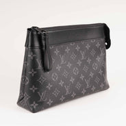 Louis Vuitton Pochette Voyage Souple Monogram Eclipse Canvas thumbnail image