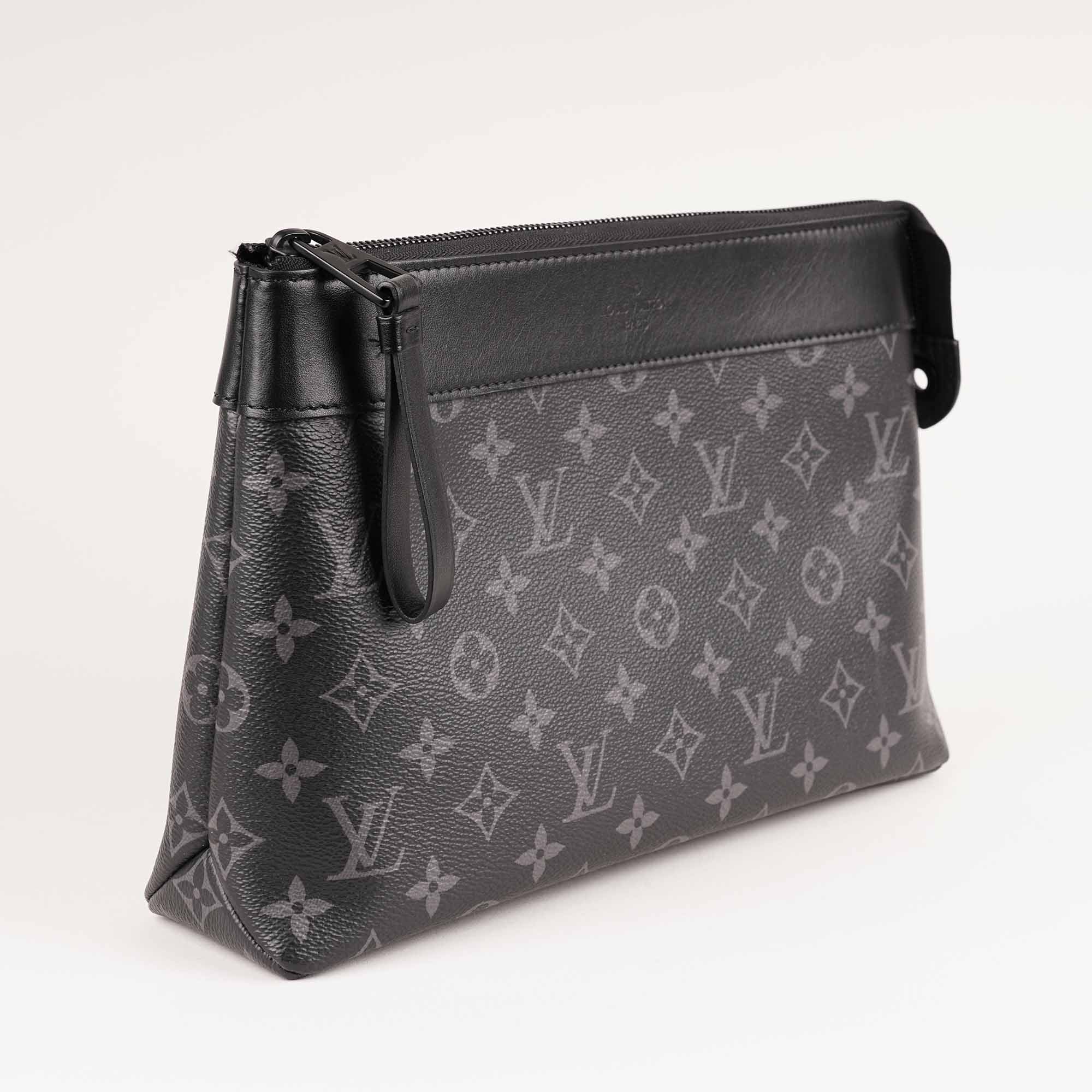 Louis Vuitton Pochette Voyage Souple Monogram Eclipse Canvas image