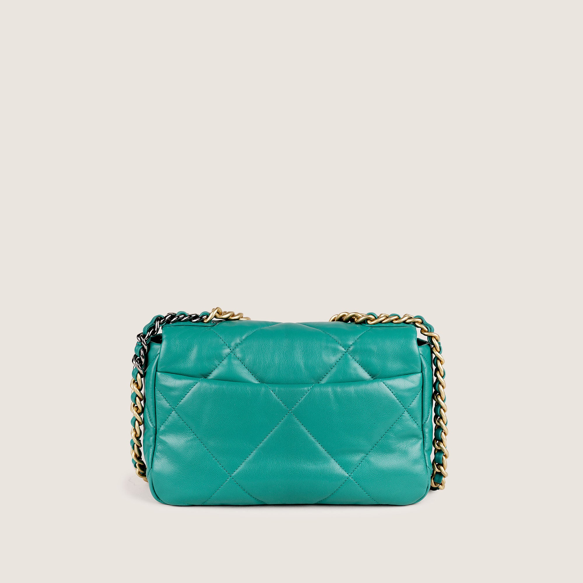 19 Small Flap Bag Green