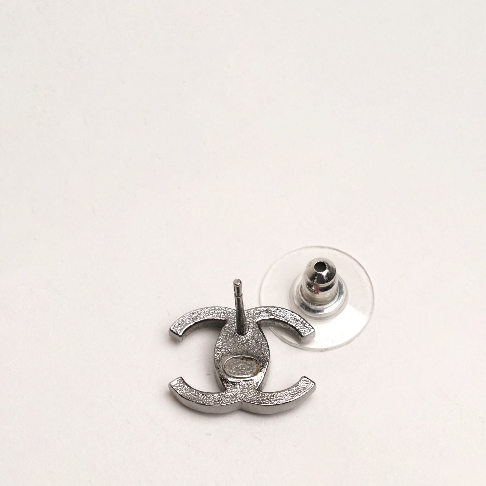 Chanel CC Crystal Earrings image