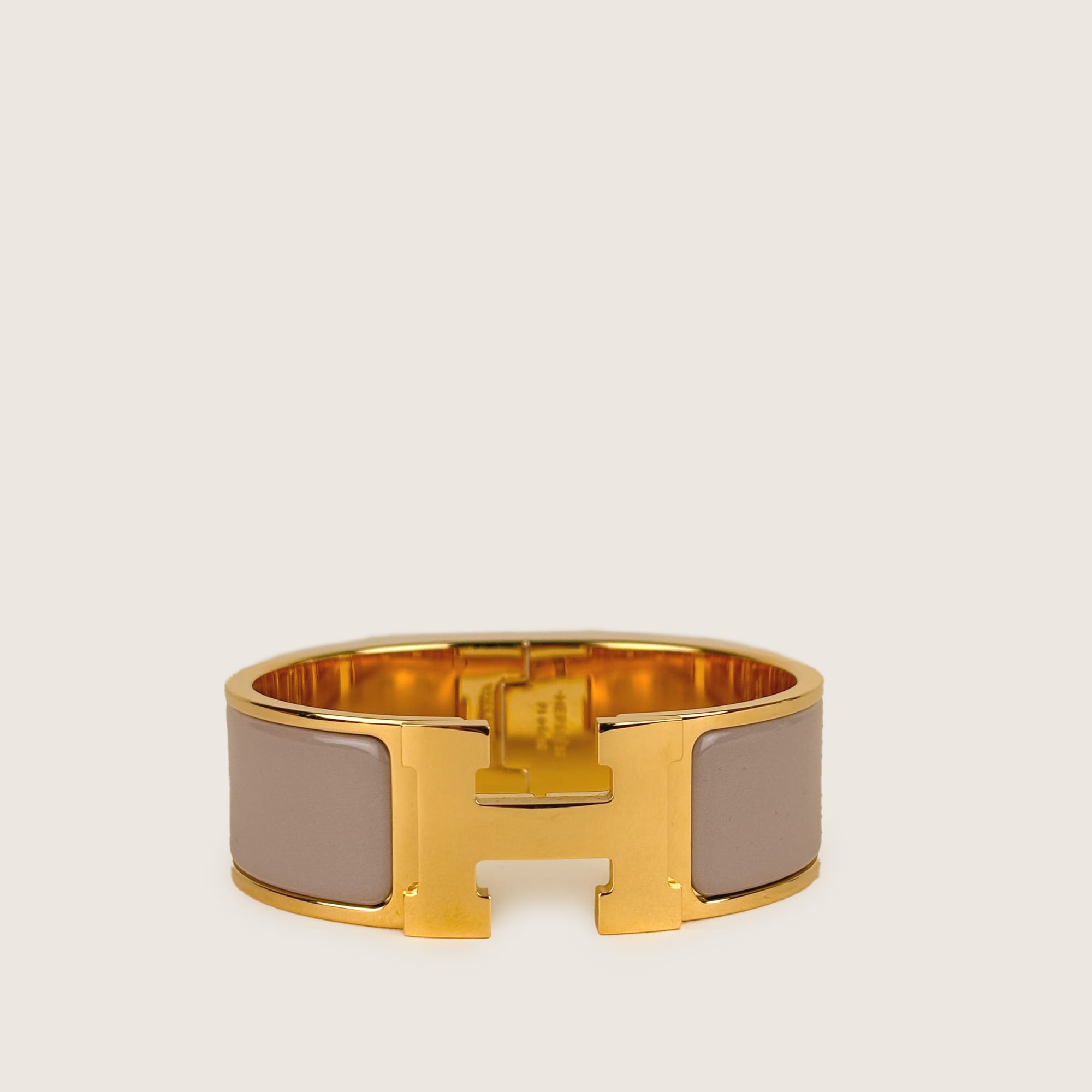 Wide Clic H Bracelet