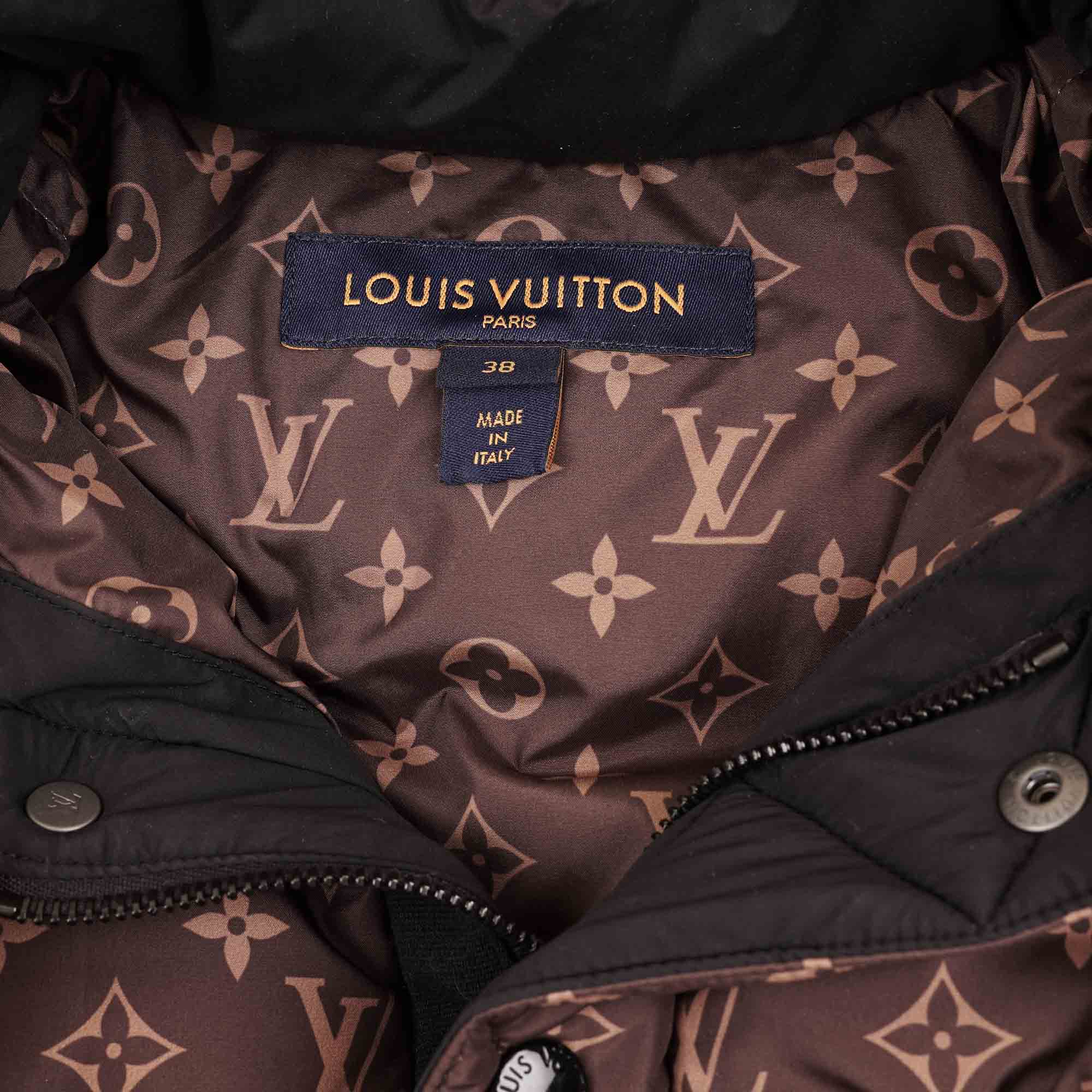 Accent Padded Jacket 38 - LOUIS VUITTON - Affordable Luxury image