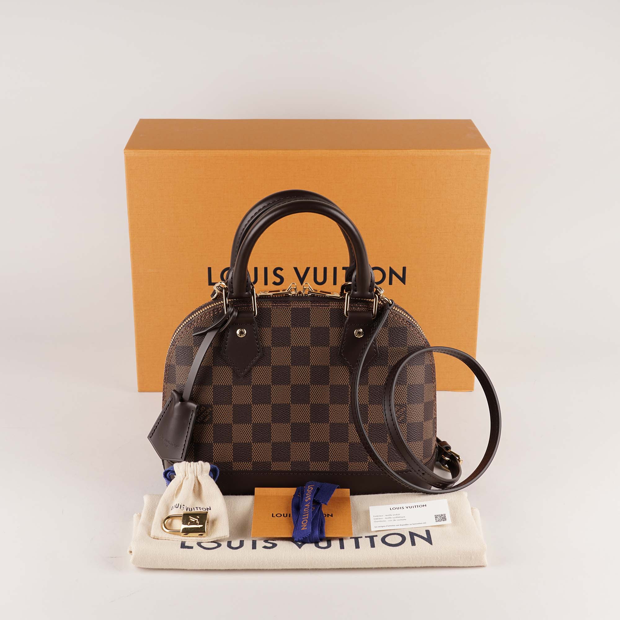 Alma BB Top Handle Damier - LOUIS VUITTON - Affordable Luxury image