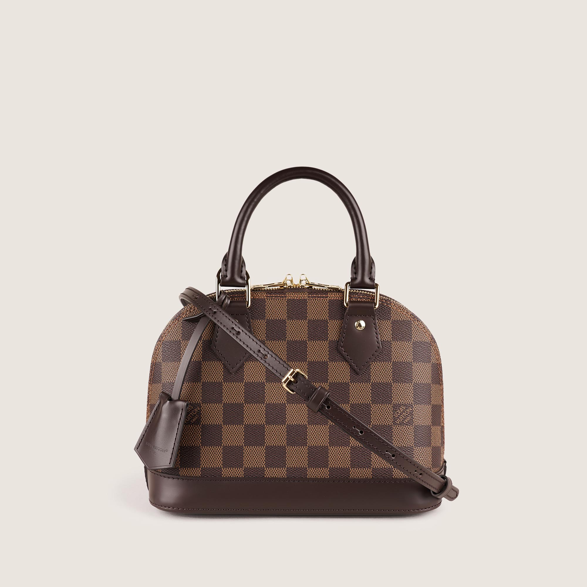 Alma BB Top Handle Damier - LOUIS VUITTON - Affordable Luxury