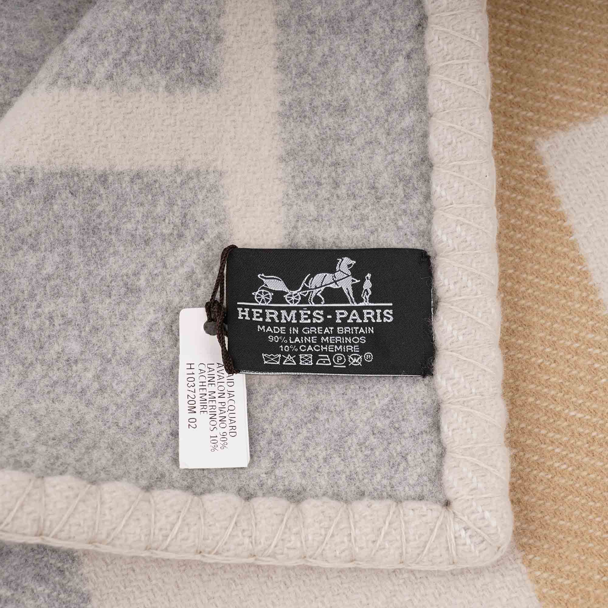 Avalon III Throw Blanket - HERMÈS - Affordable Luxury image