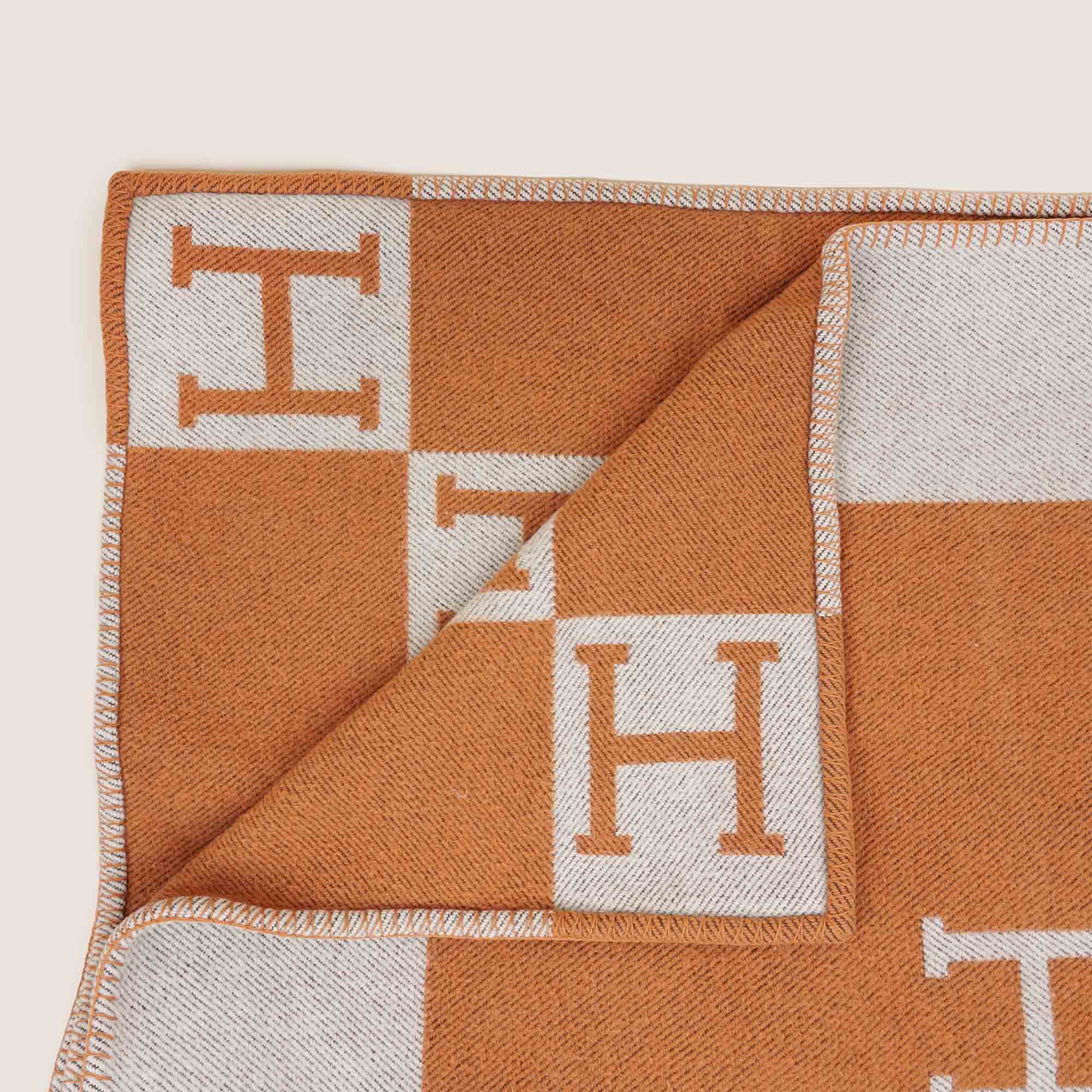 Avalon Throw Blanket - HERMÈS - Affordable Luxury image