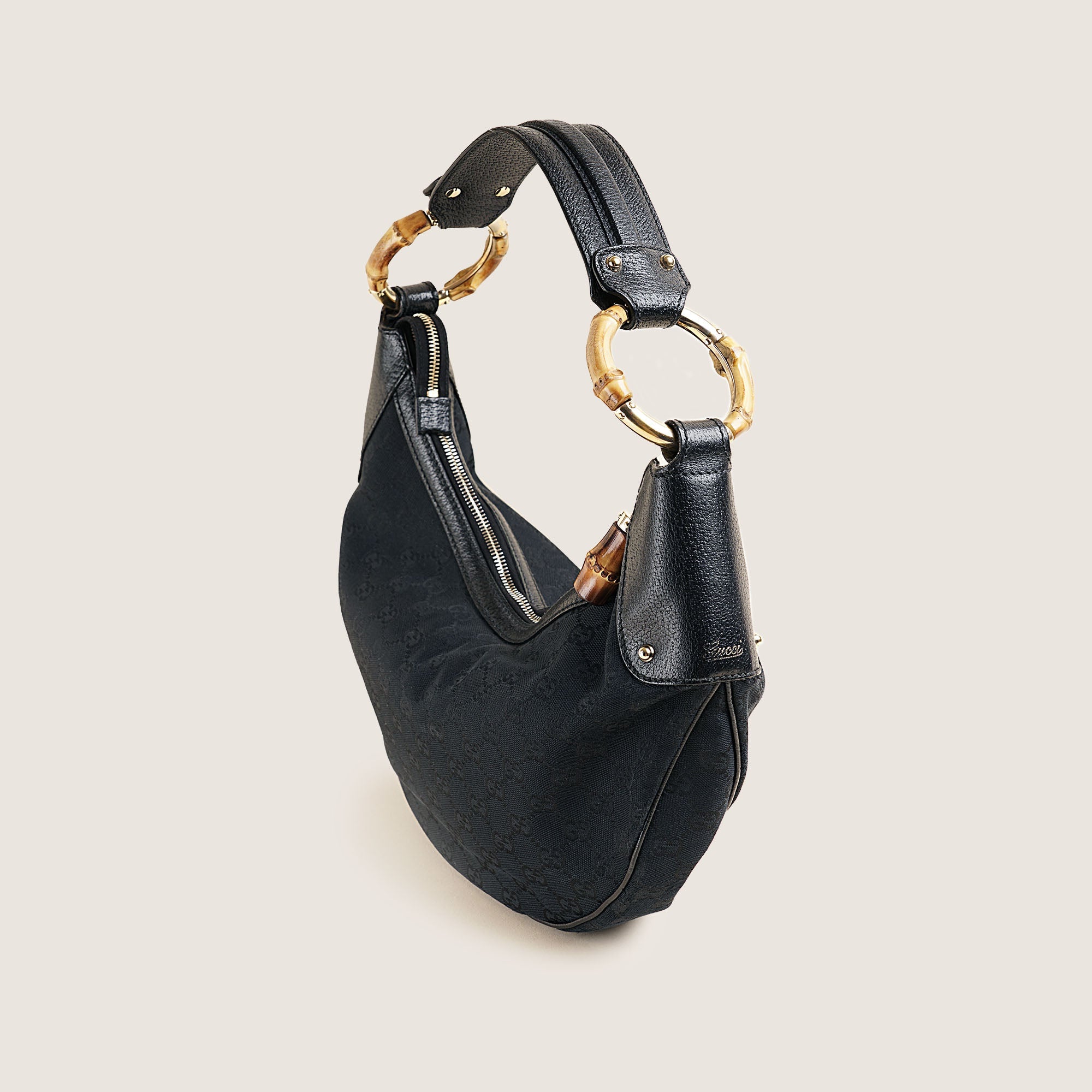 Bamboo Ring Shoulder Bag - GUCCI - Affordable Luxury