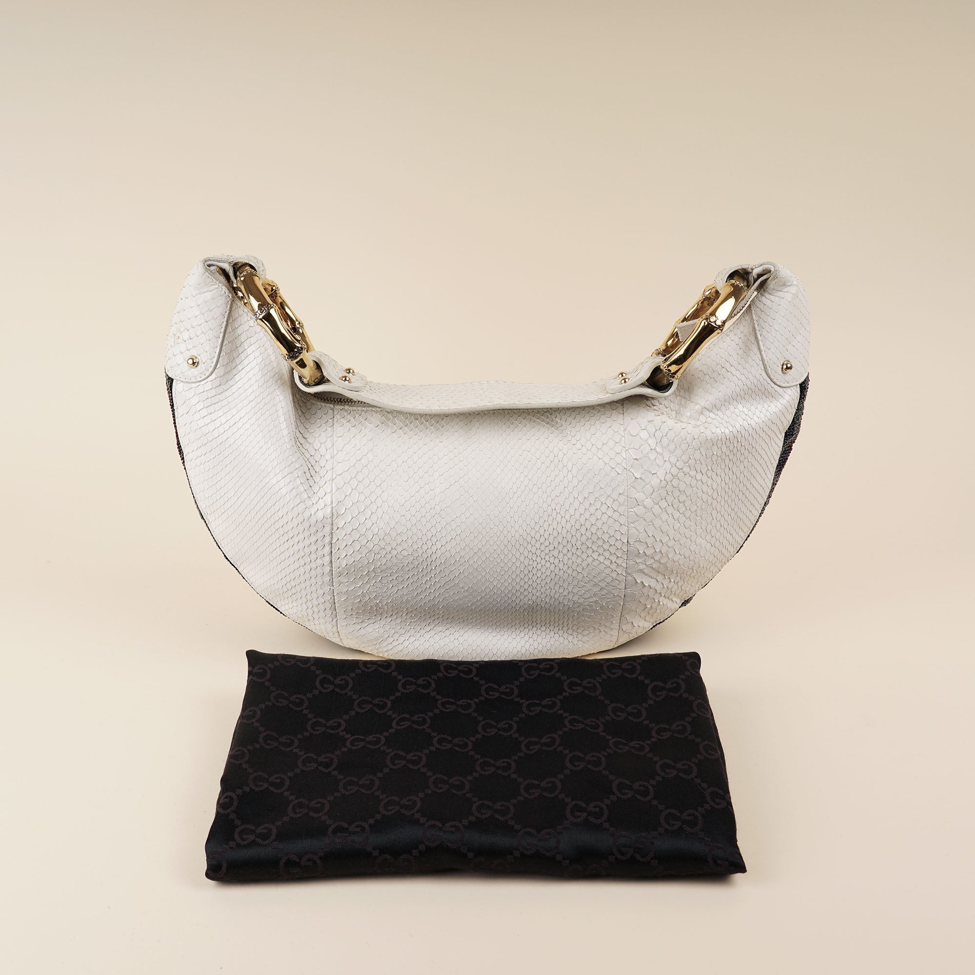 Bamboo Ring Shoulder Bag - GUCCI - Affordable Luxury image