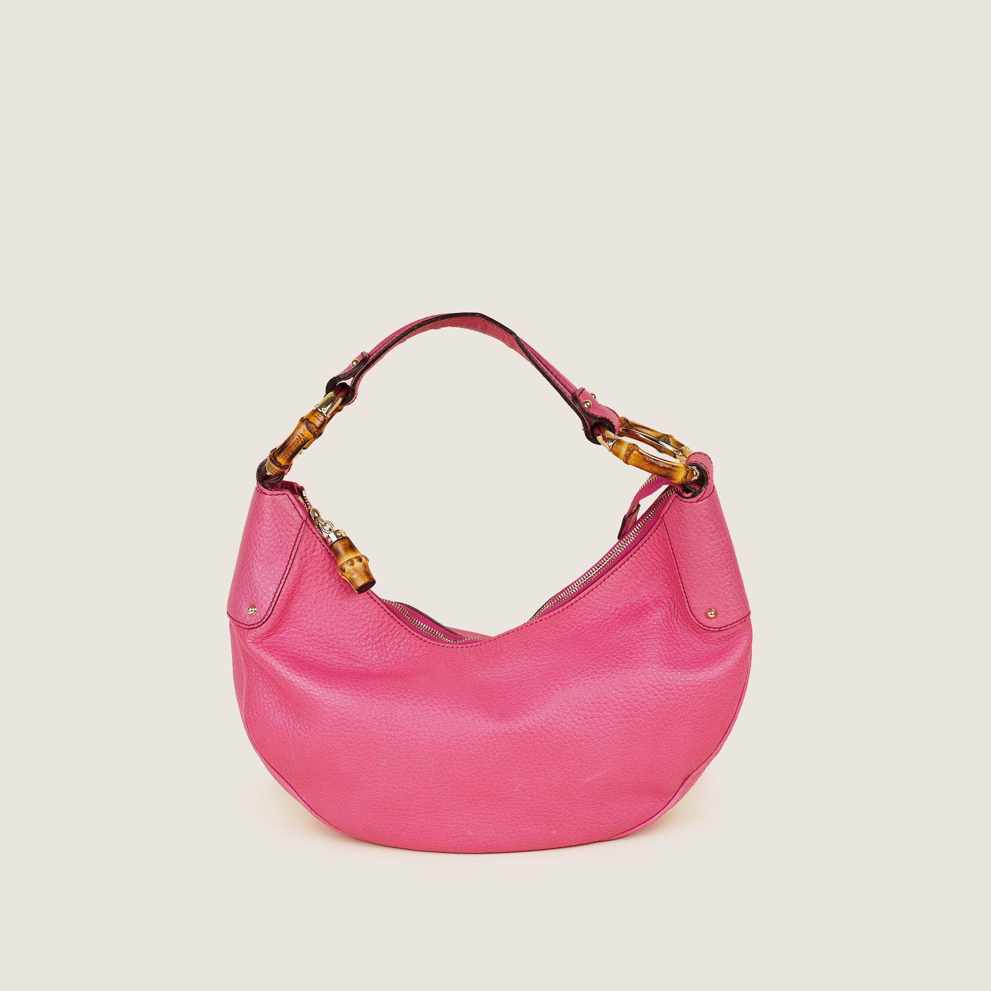 Bamboo Ring Shoulder Bag - GUCCI - Affordable Luxury