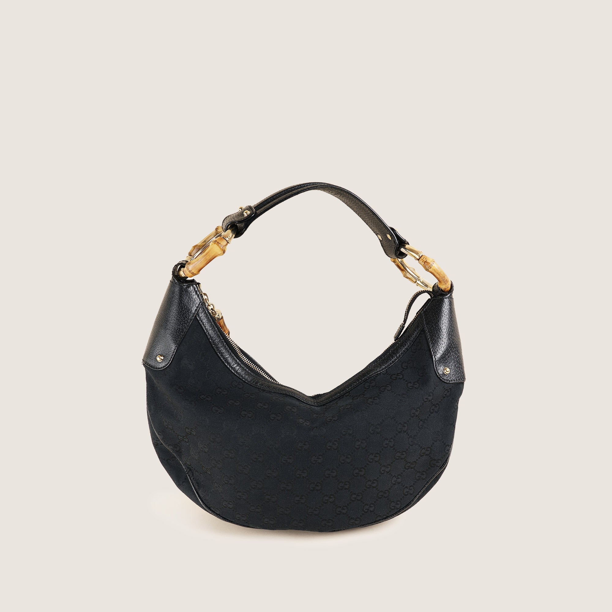 Bamboo Ring Shoulder Bag - GUCCI - Affordable Luxury