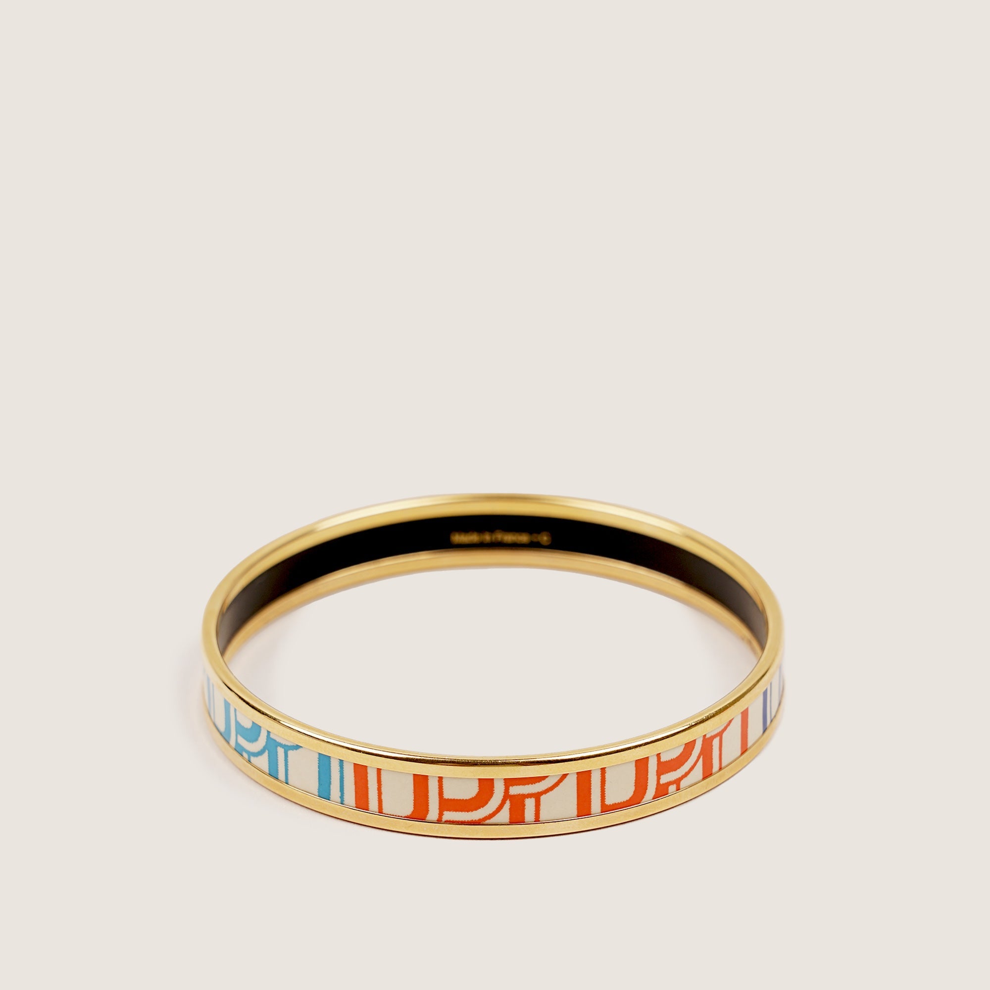 Bangle Bracelet Multioclor Enamel - HERMÈS - Affordable Luxury image