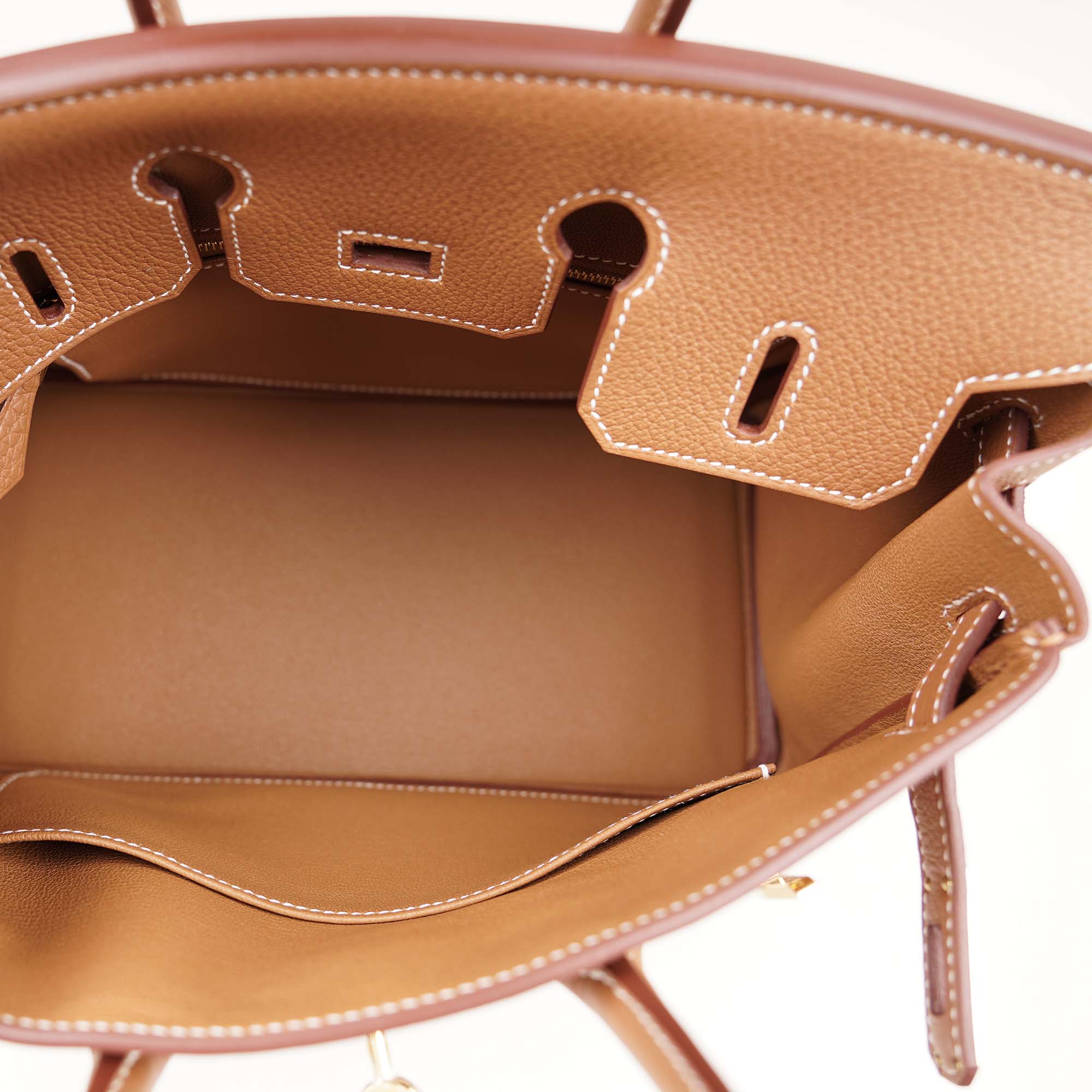 Birkin 25 Retourne Handbag - HERMÈS - Affordable Luxury image