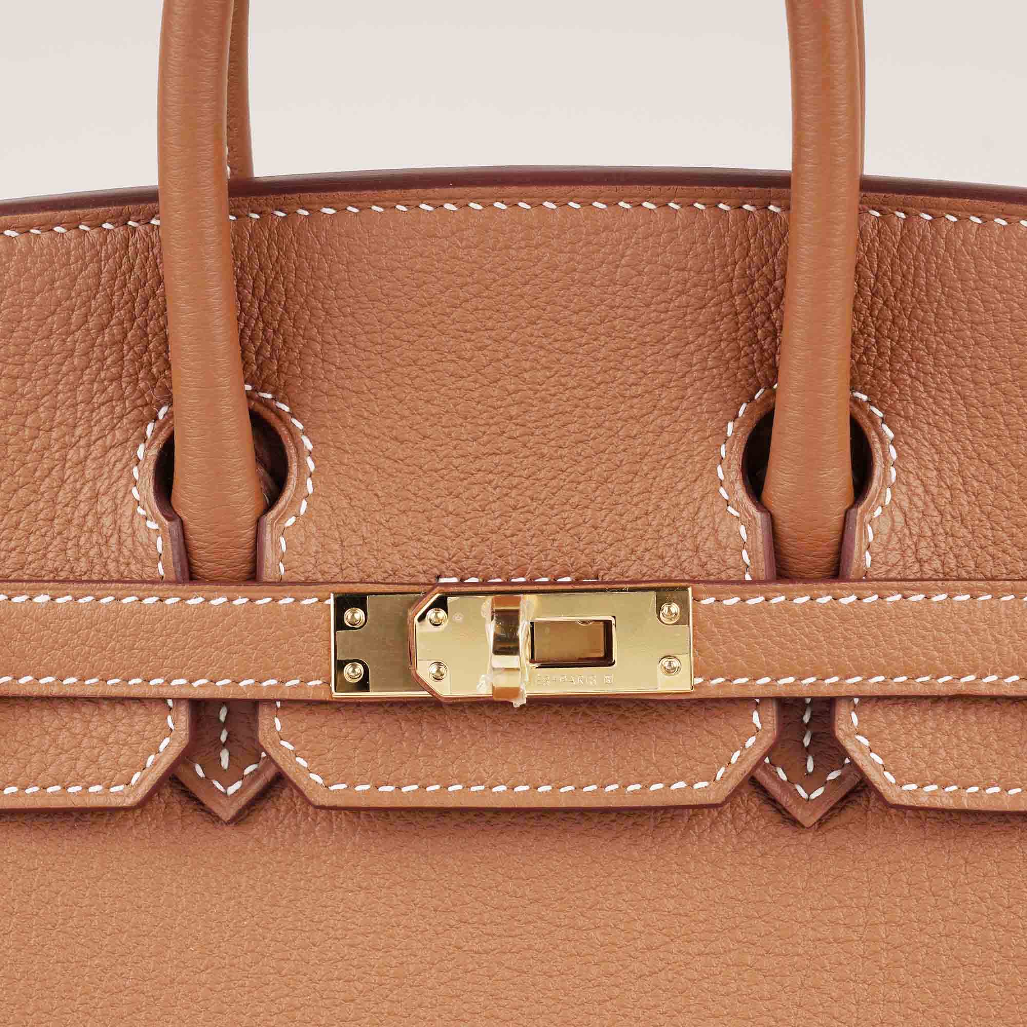 Birkin 25 Retourne Handbag - HERMÈS - Affordable Luxury image