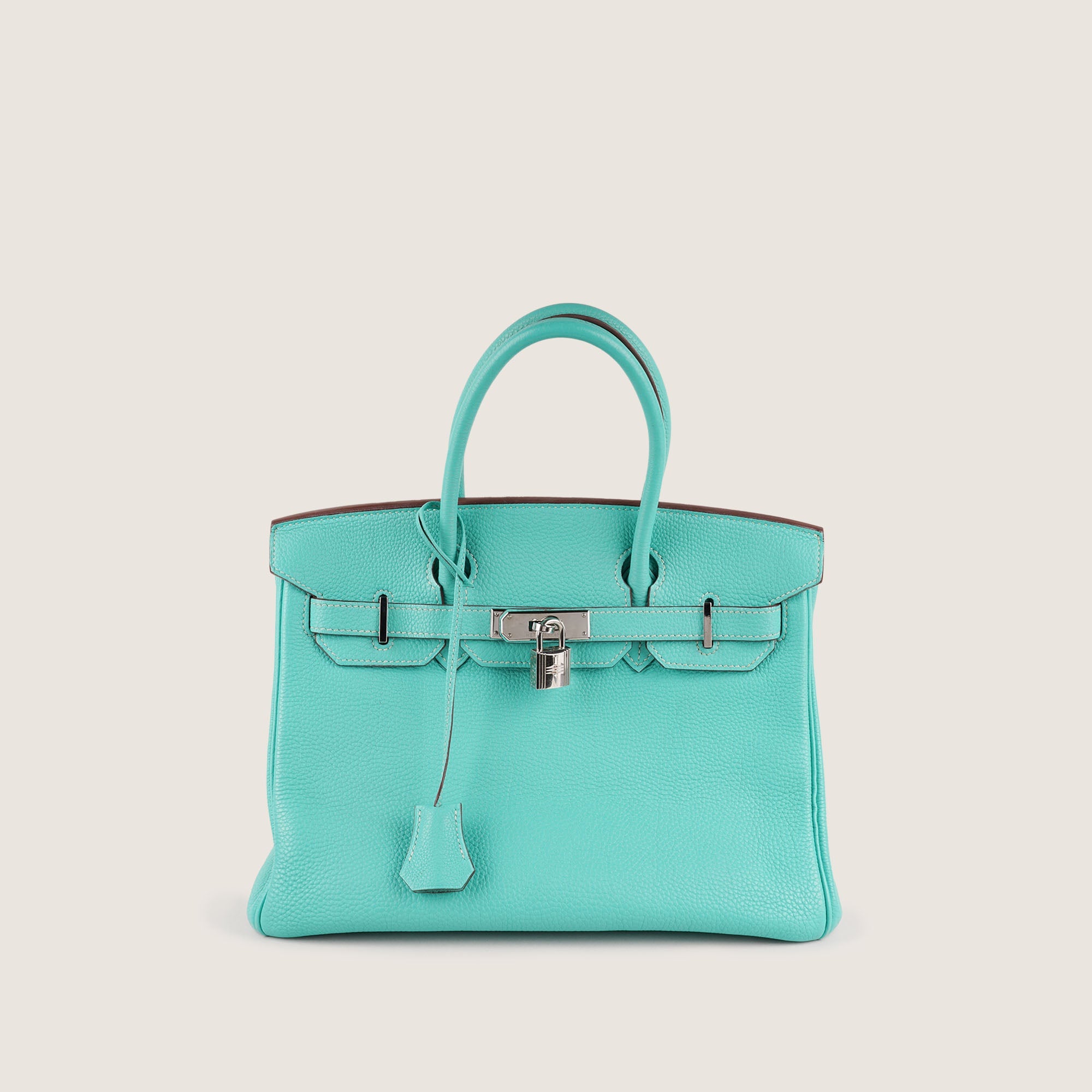 Birkin 30 Bleu Lagoon Top Handle - HERMÈS - Affordable Luxury