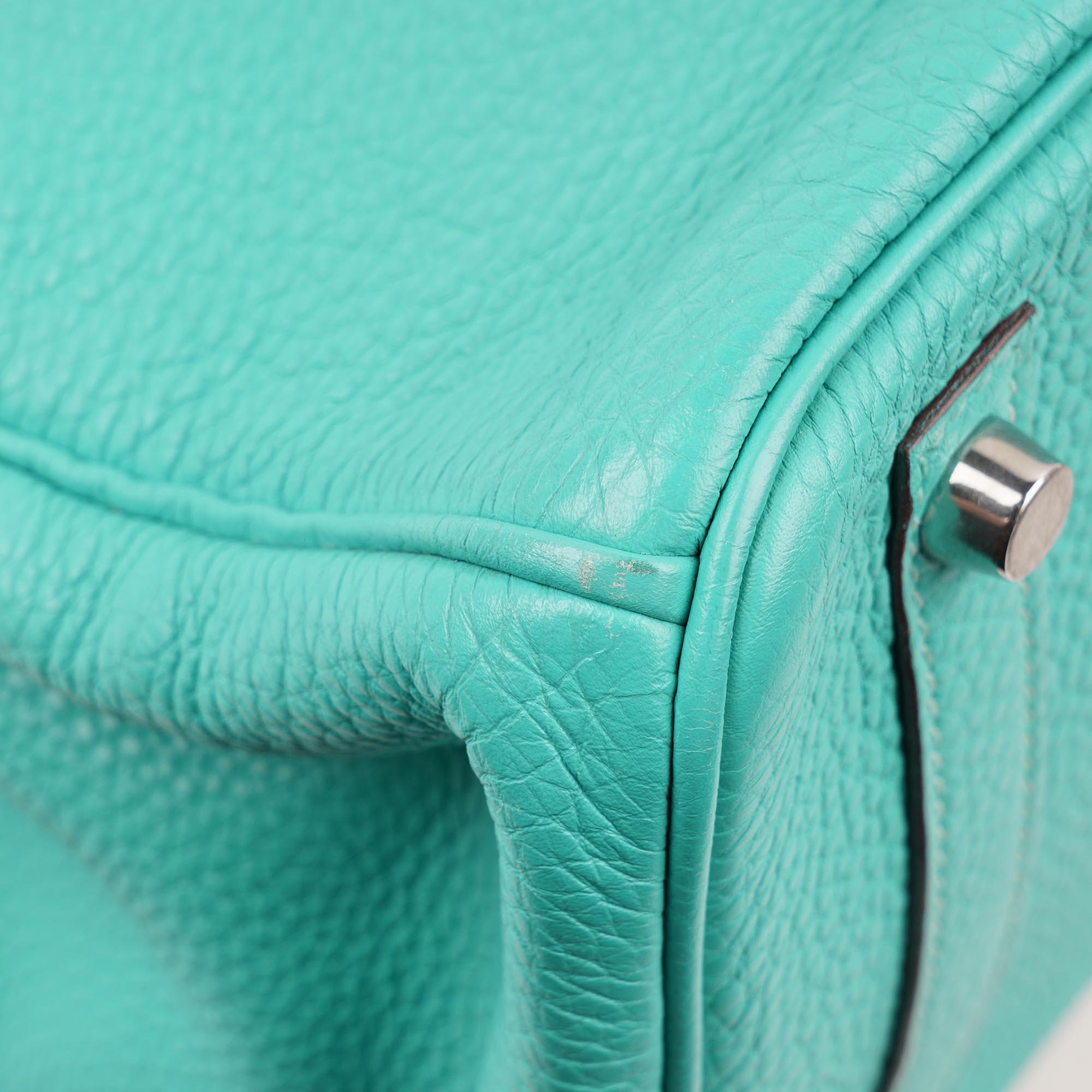 Birkin 30 Bleu Lagoon Top Handle - HERMÈS - Affordable Luxury image