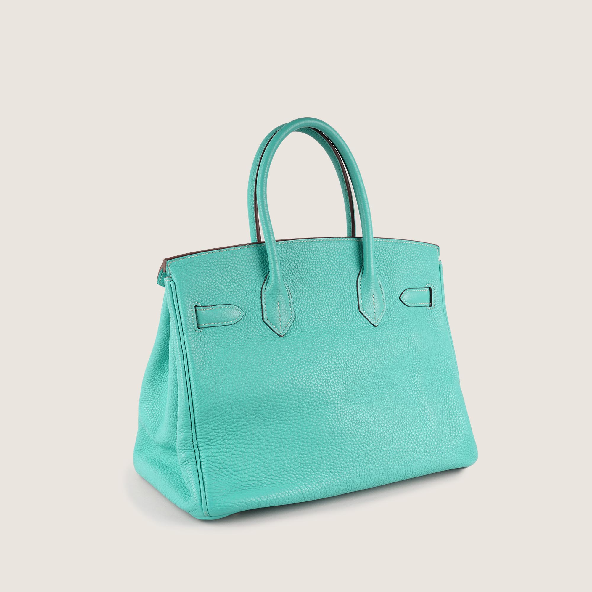 Birkin 30 Bleu Lagoon Top Handle - HERMÈS - Affordable Luxury