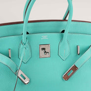 Birkin 30 Bleu Lagoon Top Handle - HERMÈS - Affordable Luxury thumbnail image