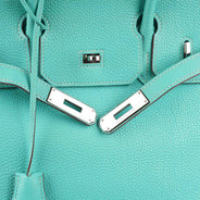 Birkin 30 Bleu Lagoon Top Handle - HERMÈS - Affordable Luxury thumbnail image