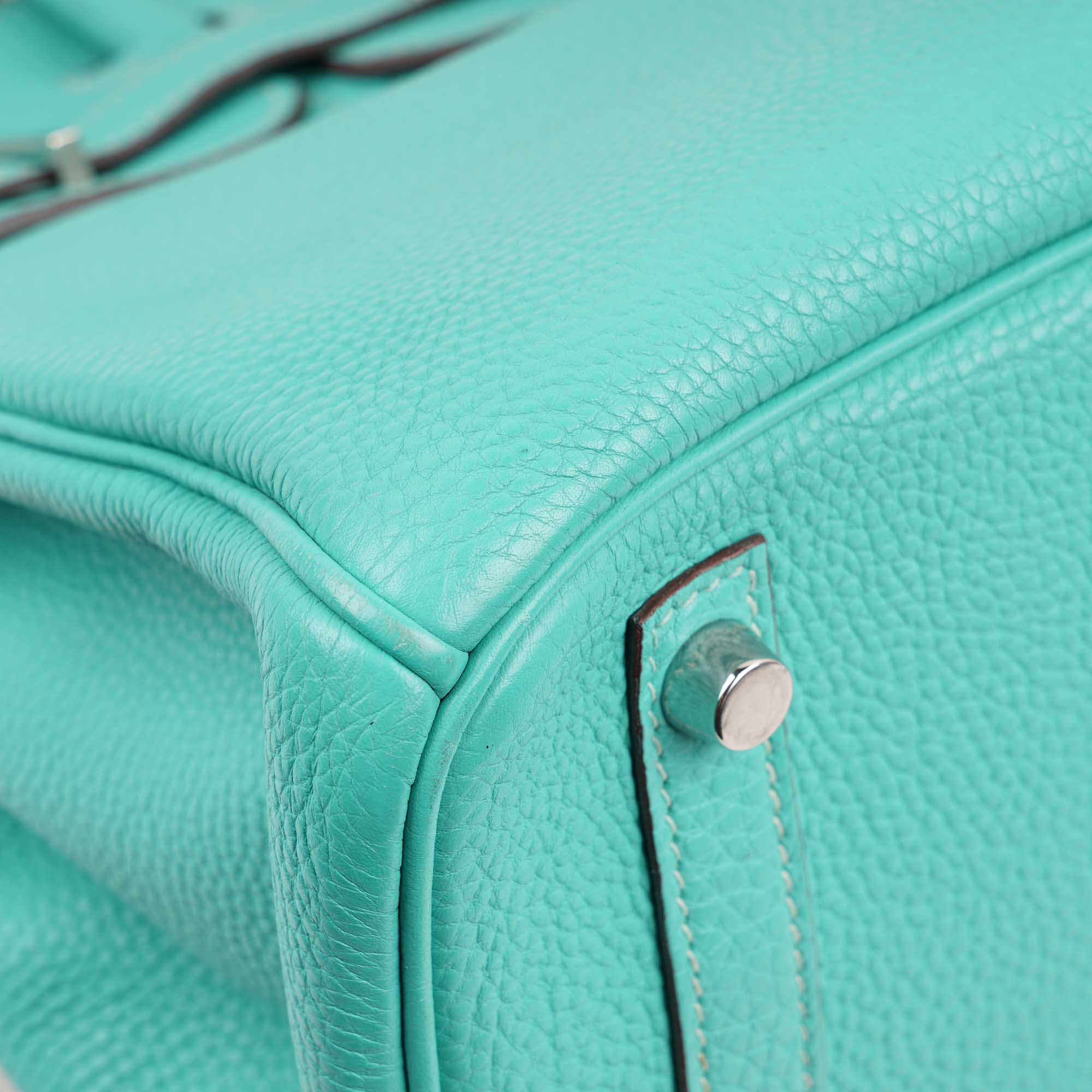Birkin 30 Bleu Lagoon Top Handle - HERMÈS - Affordable Luxury image