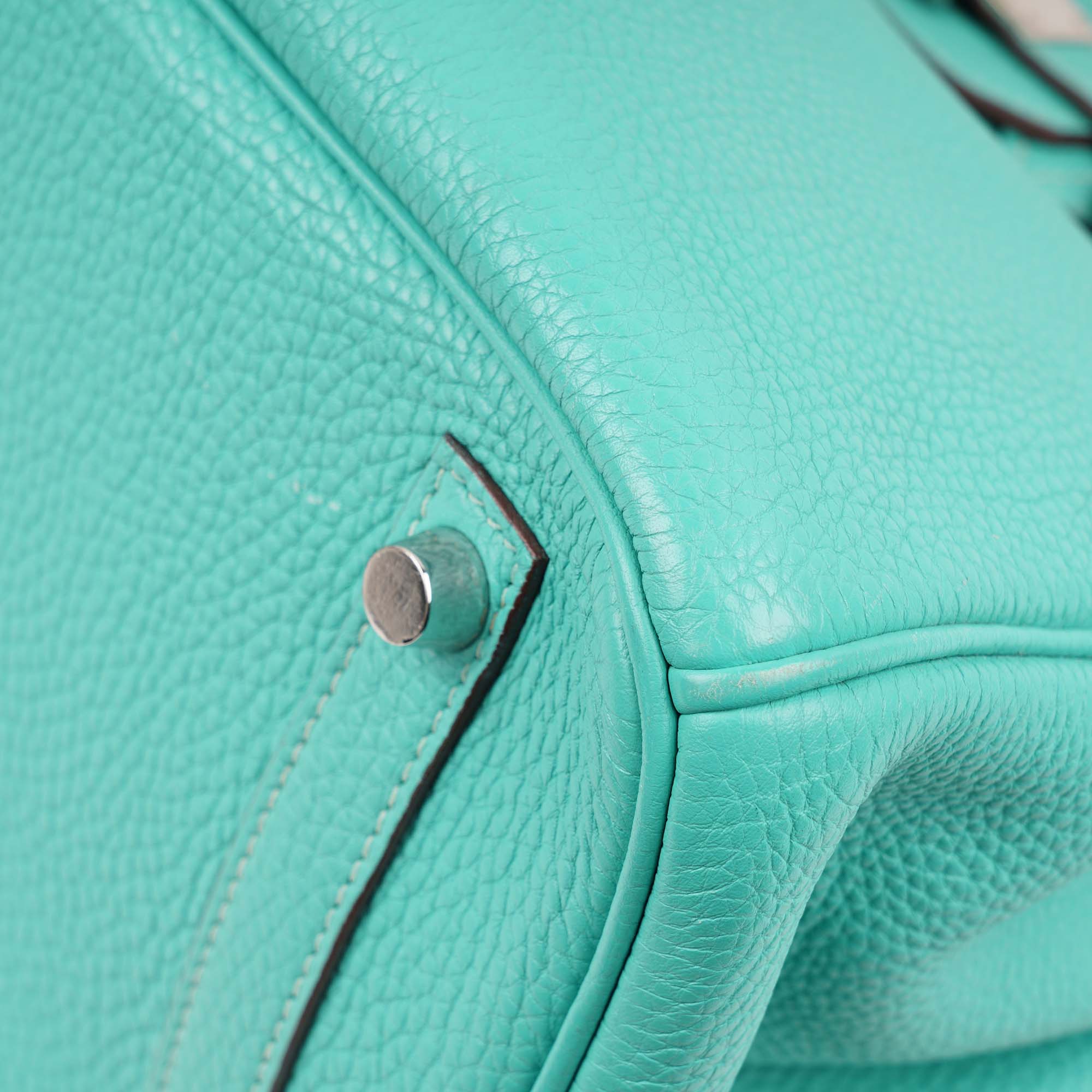 Birkin 30 Bleu Lagoon Top Handle - HERMÈS - Affordable Luxury image