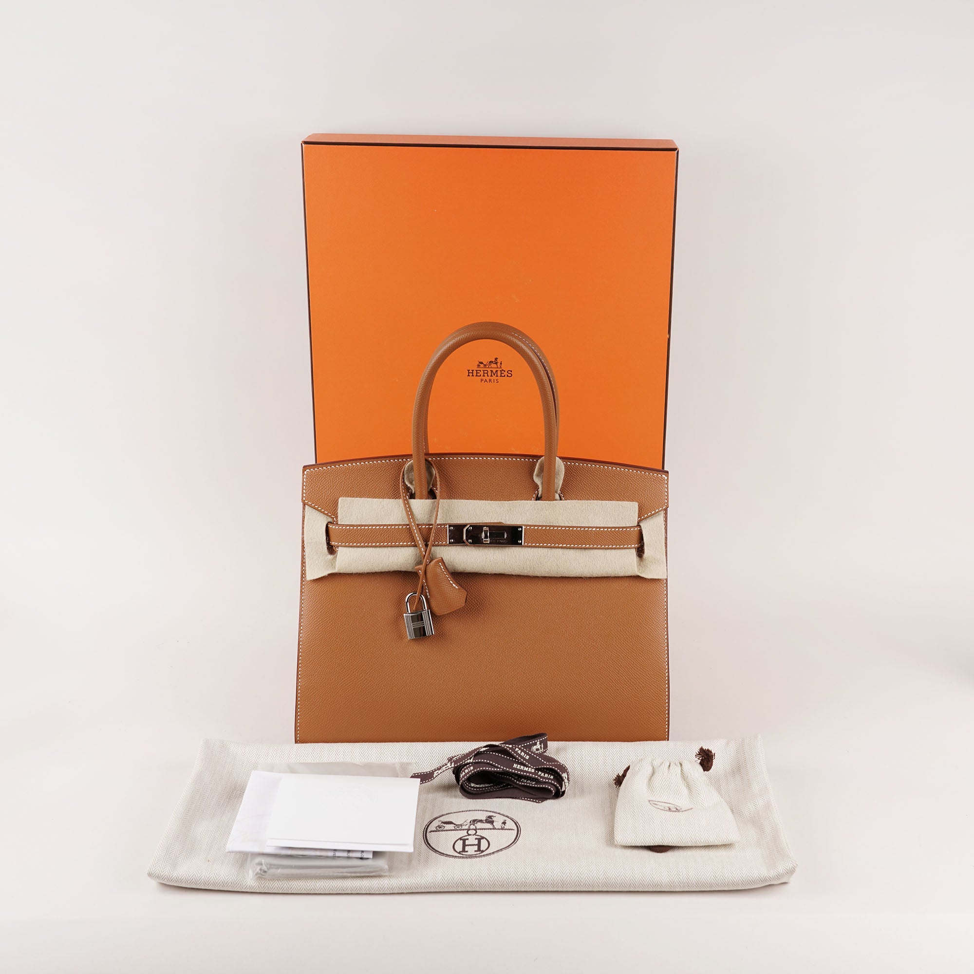 Birkin 30 Sellier Top Handle - HERMÈS - Affordable Luxury image