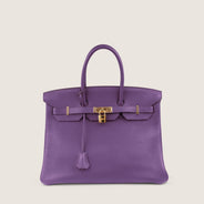 Birkin 35 Clemence Handbag - HERMÈS - Affordable Luxury thumbnail image