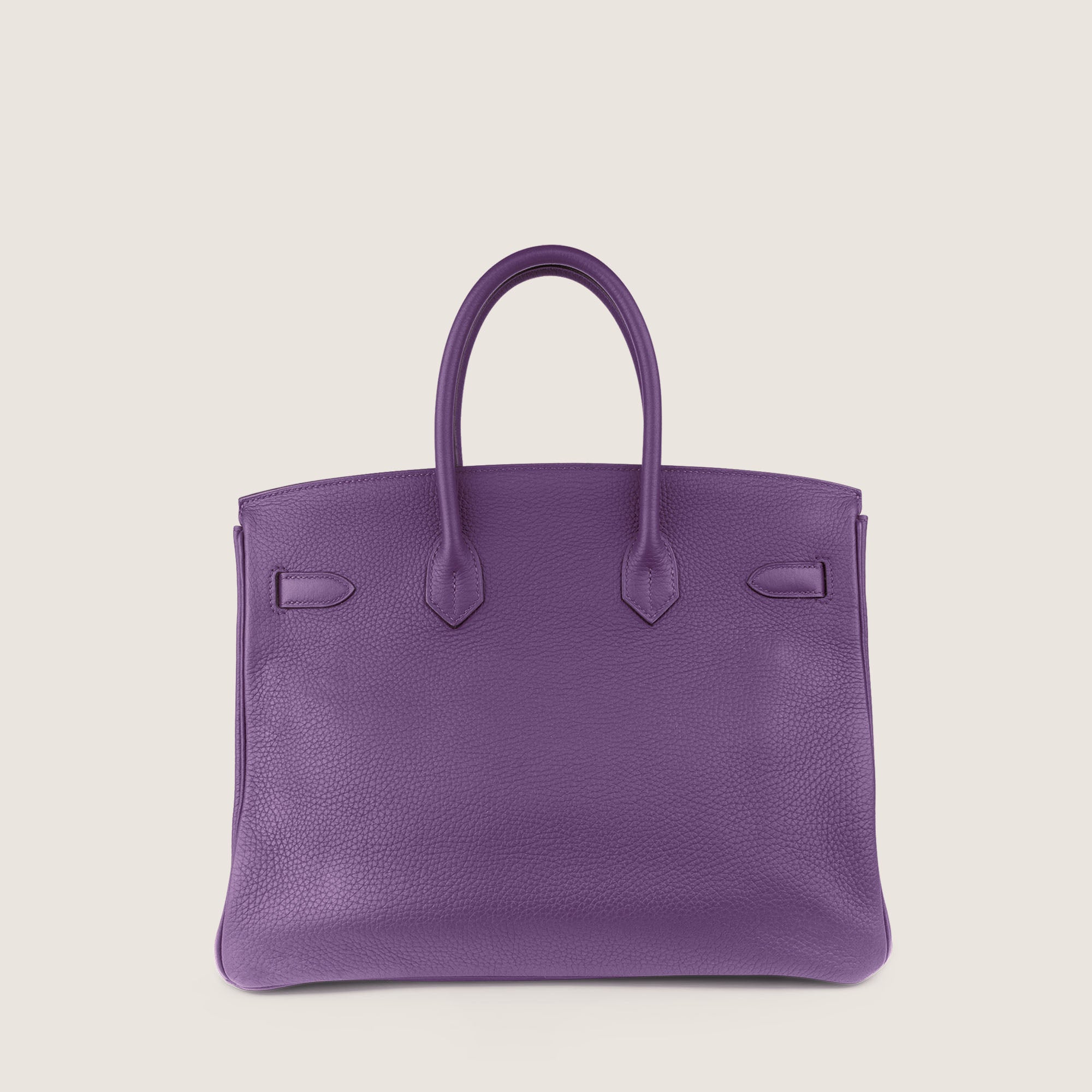 Birkin 35 Clemence Handbag - HERMÈS - Affordable Luxury image