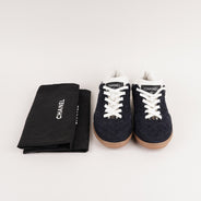 Black Suede Sneakers 37 - CHANEL - Affordable Luxury thumbnail image
