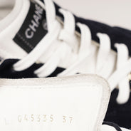 Black Suede Sneakers 37 - CHANEL - Affordable Luxury thumbnail image
