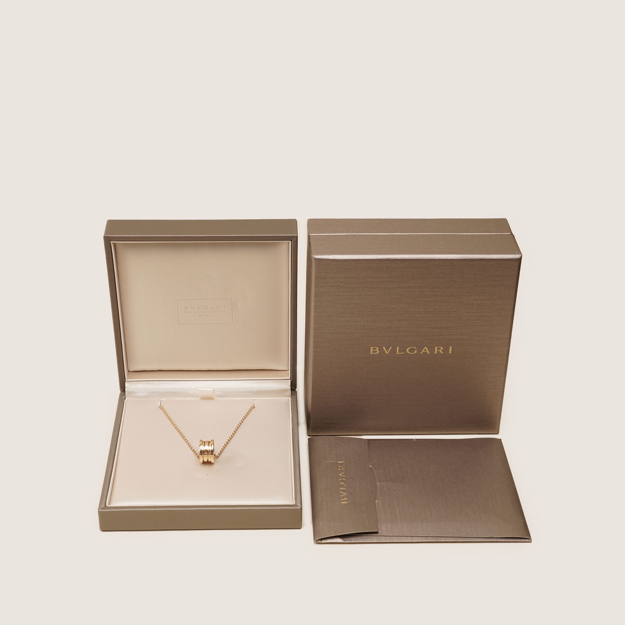 B.zero1 18k Gold Necklace - BULGARI - Affordable Luxury image