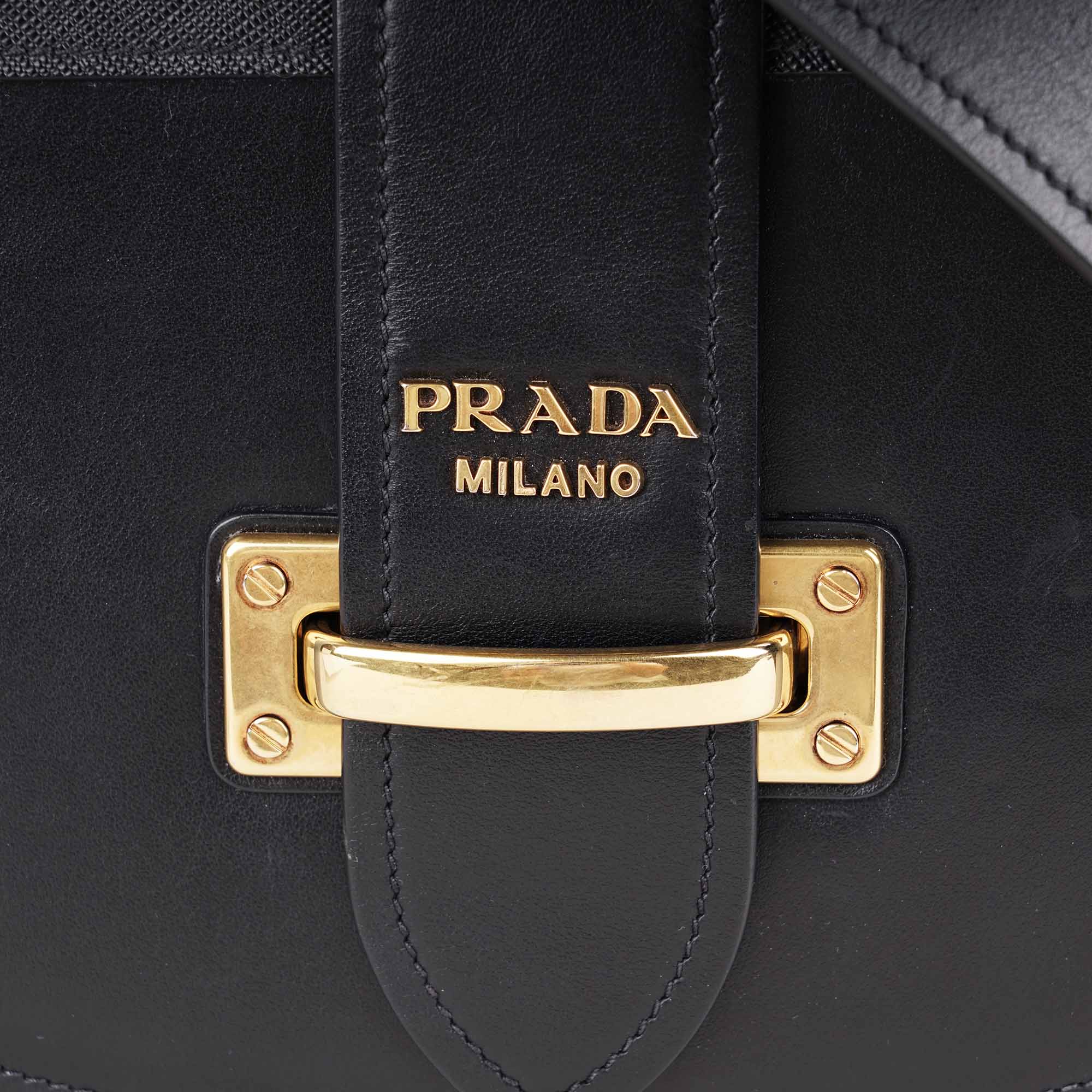 Cahier Satchel Crossbody Bag - PRADA - Affordable Luxury image