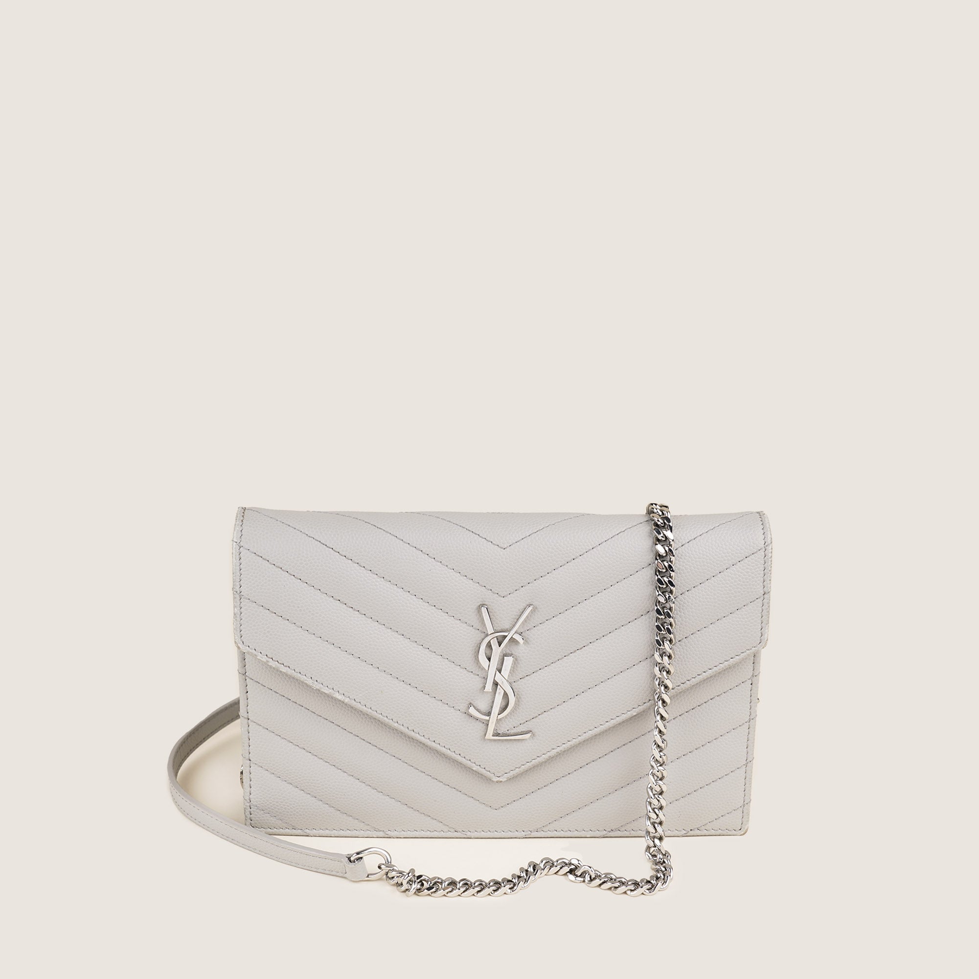 Cassandre Chain Wallet - SAINT LAURENT - Affordable Luxury image